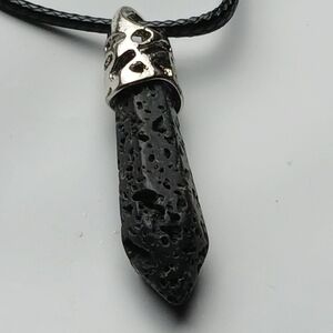Lava Rock Hand Crafted Necklace